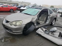 Salvage cars for sale from Copart Martinez, CA: 2003 Acura RSX TYPE-S