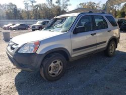 Salvage cars for sale at Augusta, GA auction: 2004 Honda CR-V LX