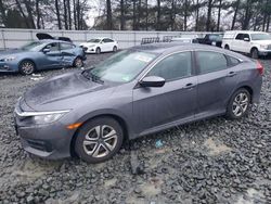 Honda Civic lx salvage cars for sale: 2018 Honda Civic LX