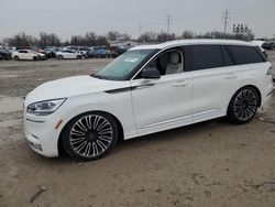 Salvage cars for sale at Columbus, OH auction: 2024 Lincoln Aviator Black Label