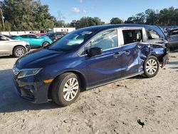 Salvage cars for sale from Copart Ocala, FL: 2018 Honda Odyssey LX