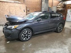 Salvage cars for sale at Ebensburg, PA auction: 2018 Subaru Crosstrek Limited