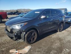 Salvage cars for sale at Assonet, MA auction: 2017 Hyundai Santa FE Sport