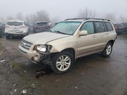 2006 Toyota Highlander Hybrid en venta en Woodburn, OR