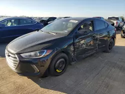 Salvage cars for sale at Wilmer, TX auction: 2017 Hyundai Elantra SE