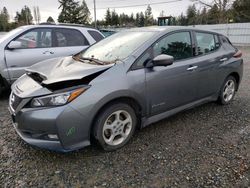 Nissan salvage cars for sale: 2019 Nissan Leaf S Plus