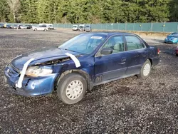 2002 Honda Accord Value en venta en Graham, WA