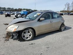 Salvage cars for sale at auction: 2006 Honda Accord EX