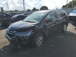 Salvage cars for sale at Miami, FL auction: 2015 Honda CR-V EX