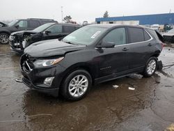 Salvage cars for sale at Woodhaven, MI auction: 2020 Chevrolet Equinox LT