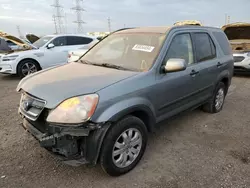 Salvage cars for sale at Elgin, IL auction: 2006 Honda CR-V EX