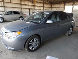 Salvage cars for sale at Phoenix, AZ auction: 2010 Hyundai Elantra Blue