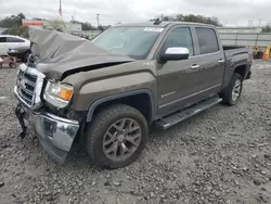 Salvage cars for sale at Montgomery, AL auction: 2015 GMC Sierra K1500 SLT