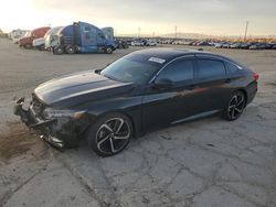 Salvage cars for sale at Sun Valley, CA auction: 2018 Honda Accord Sport