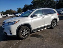 Salvage cars for sale at Eight Mile, AL auction: 2019 Toyota Highlander SE