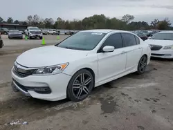 Salvage cars for sale at Florence, MS auction: 2017 Honda Accord Sport