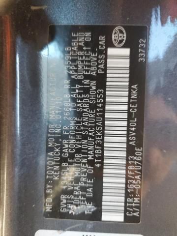 2010 Toyota Camry Base