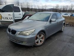 Salvage cars for sale from Copart Marlboro, NY: 2008 BMW 528 XI