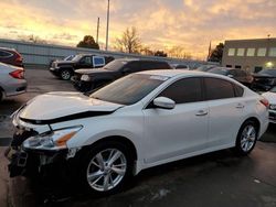 Salvage cars for sale at Littleton, CO auction: 2015 Nissan Altima 2.5