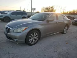 Salvage cars for sale at Oklahoma City, OK auction: 2011 Infiniti M37 X