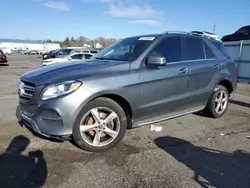 Mercedes-Benz salvage cars for sale: 2017 Mercedes-Benz GLE 350 4matic