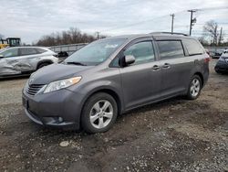 Salvage cars for sale at Hillsborough, NJ auction: 2017 Toyota Sienna LE