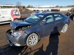 Toyota salvage cars for sale: 2016 Toyota Corolla L