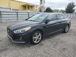 Salvage cars for sale at Miami, FL auction: 2018 Hyundai Sonata Sport