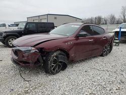 Maserati Levante Sport salvage cars for sale: 2018 Maserati Levante Sport