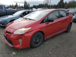 Toyota salvage cars for sale: 2012 Toyota Prius