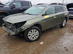 Salvage cars for sale at Elgin, IL auction: 2017 Subaru Outback 2.5I Premium