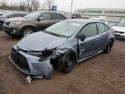 Vehiculos salvage en venta de Copart Chicago Heights, IL: 2022 Toyota Corolla LE