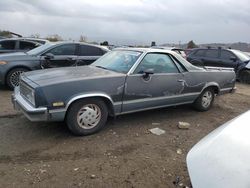 Salvage trucks for sale at San Martin, CA auction: 1985 Chevrolet EL Camino