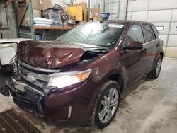 Salvage cars for sale at auction: 2012 Ford Edge Limited