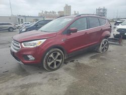 Salvage cars for sale at New Orleans, LA auction: 2018 Ford Escape SEL