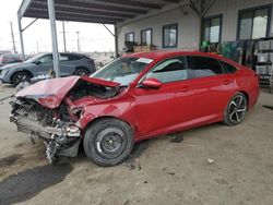 Vehiculos salvage en venta de Copart Los Angeles, CA: 2019 Honda Accord Sport