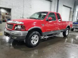 Salvage cars for sale at Ham Lake, MN auction: 2002 Ford F150