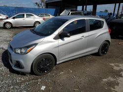 Salvage cars for sale at Riverview, FL auction: 2016 Chevrolet Spark LS