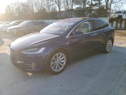 Salvage cars for sale at North Billerica, MA auction: 2016 Tesla Model X