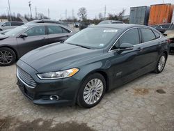 Salvage cars for sale at Bridgeton, MO auction: 2016 Ford Fusion SE Phev