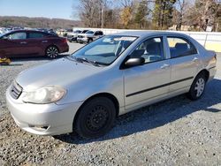 Toyota Corolla ce Vehiculos salvage en venta: 2003 Toyota Corolla CE