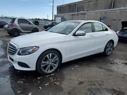 Mercedes-Benz salvage cars for sale: 2016 Mercedes-Benz C 300 4matic