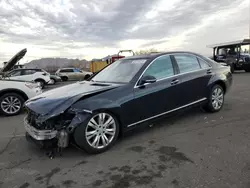 Salvage cars for sale at North Las Vegas, NV auction: 2009 Mercedes-Benz S 550