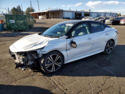 Nissan Sentra salvage cars for sale: 2021 Nissan Sentra SR