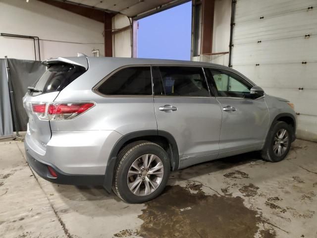 2015 Toyota Highlander LE