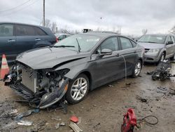 Salvage cars for sale at Pekin, IL auction: 2016 Ford Fusion SE