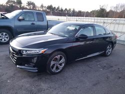 Salvage cars for sale at Exeter, RI auction: 2019 Honda Accord EX