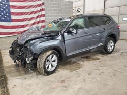 Salvage cars for sale at Columbia, MO auction: 2018 Volkswagen Atlas SEL