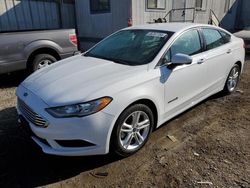 Salvage cars for sale from Copart Los Angeles, CA: 2018 Ford Fusion S Hybrid