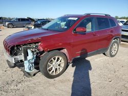 Salvage cars for sale at Houston, TX auction: 2014 Jeep Cherokee Latitude